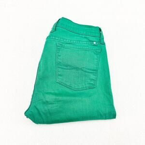 Lucky Brand Charlie Super Skinny Green Jeans Size 8 / 29